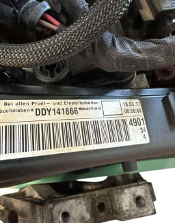 VW DDYA engine complete DDY VW Golf VII 1.6 TDi 85kw — thumbnail 5
