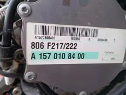 MERCEDES-BENZ 157.985 engine complete Mercedes S 63 AMG C217 5.5 585 Hp — thumbnail 10