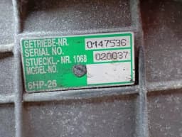 ASTON MARTIN 4G43-70041-AF gearbox automatic 6HP26 Aston Martin V12 DB9 — thumbnail 8
