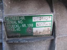 ASTON MARTIN CD33-70041-AA gearbox automatic 6HP26 Aston Martin V12 DB9 — thumbnail 7