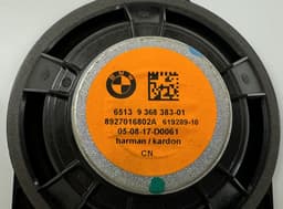 BMW 65139210151-04 65139210152-04 65139368383-01 65139226358-02 6513915112703 9364956-01 65139226357-01 Set of loudspeakers BMW 3 (F30, F31, F34, F80) (2011-2019) — thumbnail 5