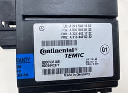 MERCEDES-BENZ A2215409501 Parking Aid Control Unit MERCEDES-BENZ S-CLASS (W221) (2005-2013) — thumbnail 3