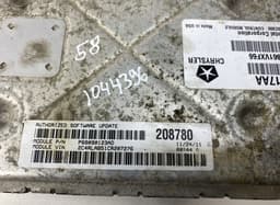 LANCIA 2841326902300 Gearbox Control Unit LANCIA VOYAGER (404) (2011-2016) — thumbnail 5