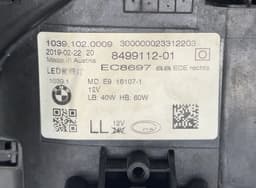 BMW 849911201 Headlight right BMW 5 (G30, G31) (2016-2024) — thumbnail 8