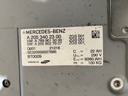 MERCEDES-BENZ A2053402200 High voltage battery (EV, Hybrid) MERCEDES-BENZ C-CLASS (W205) (2013-2021) — thumbnail 3