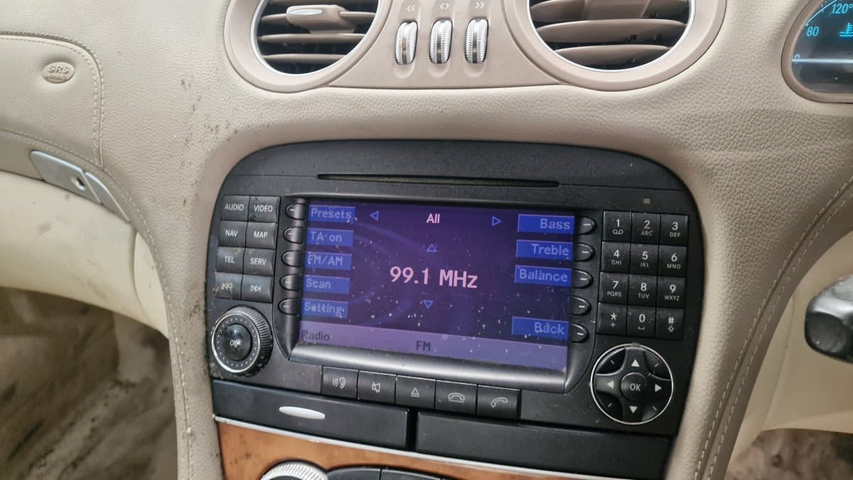MERCEDES-BENZ A2308208789 Radio MERCEDES-BENZ SL-CLASS (R230) (2001-2012)