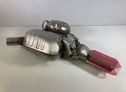 AUDI 4G0120J 4G0253612 Exhaust rear silencer (muffler) AUDI A7 Sportback (4GA) (2010-2017) — thumbnail 1