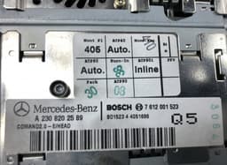 MERCEDES-BENZ 7612001523 8618001514 Radio MERCEDES-BENZ SL-CLASS (R230) (2001-2012) — thumbnail 4