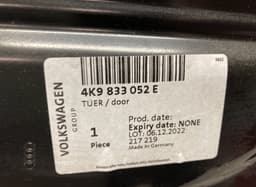 AUDI 4K9833052E Door Rear Right AUDI A6 (C8, 4A2, 4AH, 4A5) (2018-) — thumbnail 5