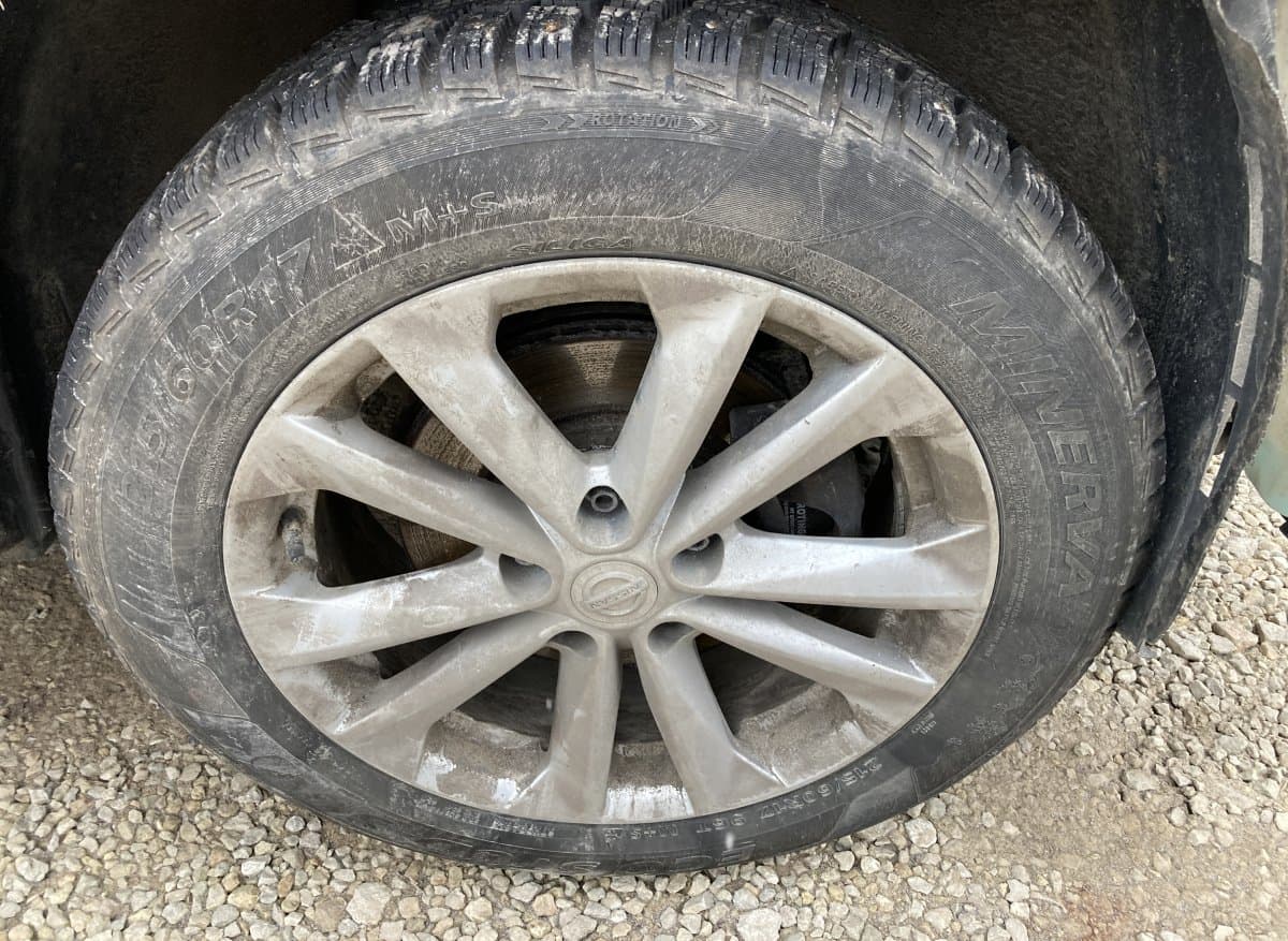 03004EA1B Rim set With Tyres 4 pcs NISSAN QASHQAI II (J11) (2013-2021)