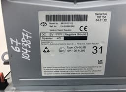 TOYOTA 8610002312 Radio TOYOTA COROLLA XII (E210) (2018-) — thumbnail 3