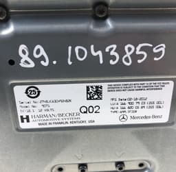 MERCEDES-BENZ A1669007903 Audio amplifier MERCEDES-BENZ ML-CLASS (W166) (2011-2015) — thumbnail 3