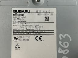 SUBARU 86271AL430 Radio SUBARU LEGACY VI / Outback (2014-2019) — thumbnail 3