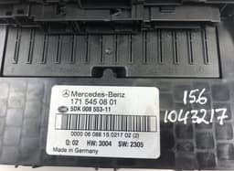 MERCEDES-BENZ 5DK008553-02 Fuse box MERCEDES-BENZ SLK (R171) (2004-2011) — thumbnail 4