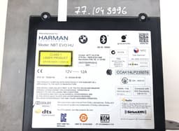 BMW 65125A08160 65125A7E6C9 Radio BMW 5 (G30, G31) (2016-2024) — thumbnail 4