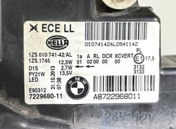 BMW 722968011 1ZS010741-42/AL Headlight right BMW 1 (F20, F21) (2011-2019) — thumbnail 5