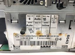 MERCEDES-BENZ 7612001523 8618001514 Radio MERCEDES-BENZ SL-CLASS (R230) (2001-2012) — thumbnail 4