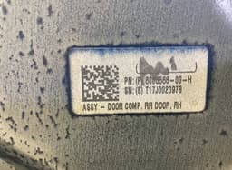 TESLA 600656600H Door Rear Right TESLA MODEL S (5YJS) (2012-) — thumbnail 3