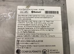 BMW ALB095 KCCCMMN25ALB108 Radio BMW 2 Active Tourer (F45, F46) (2013-2021) — thumbnail 3