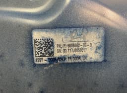 TESLA 600666200G Door Front Left TESLA MODEL S (5YJS) (2012-) — thumbnail 4