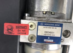 MERCEDES-BENZ HB70058-002 HB70058002 Convertible Top motor MERCEDES-BENZ SL-CLASS (R230) (2001-2012) — thumbnail 3