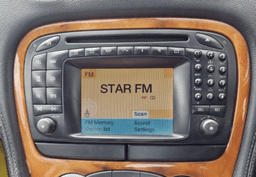 MERCEDES-BENZ 7612001523 8618001514 Radio MERCEDES-BENZ SL-CLASS (R230) (2001-2012) — thumbnail 1