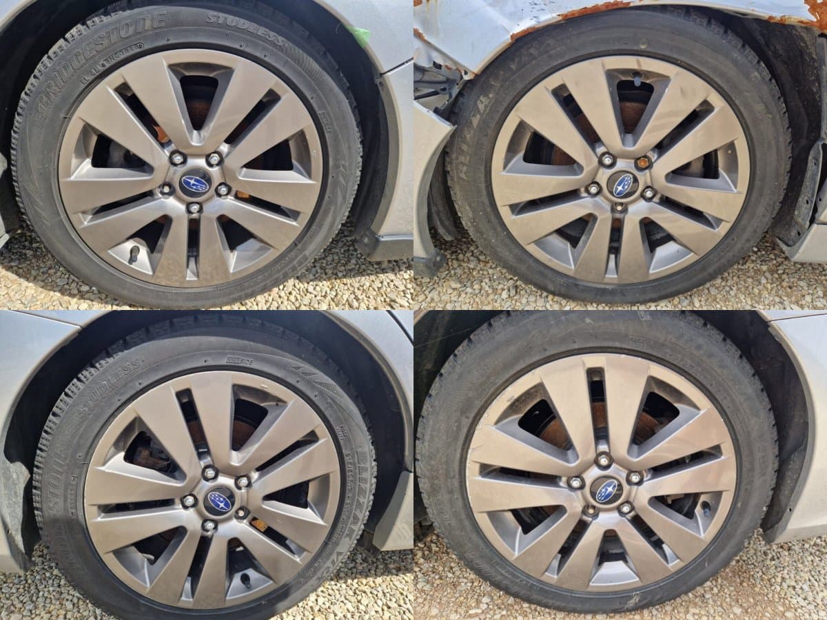 SUBARU 28111VA130 Rim set With Tyres 4 pcs SUBARU LEVORG I (VM) (2015-2020)