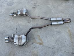 AUDI 4E0253411AA 4E0253611AN 4E0253612AB Exhaust system complete AUDI A8 (4E) (2002-2010) — thumbnail 2