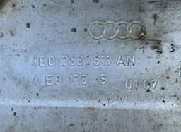AUDI 4E0253411AA 4E0253611AN 4E0253612AB Exhaust system complete AUDI A8 (4E) (2002-2010) — thumbnail 4