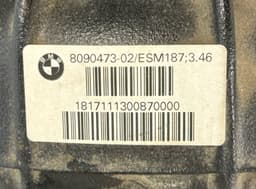 BMW 33108090473 8090473-02 Rear axle differential BMW 3 (F30, F31, F34, F80) (2011-2019) — thumbnail 4