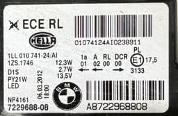 BMW 7229688-08 1LL010741-24 1ZS.1746 7237647 Headlight right BMW 1 (F20, F21) (2011-2019) — thumbnail 6