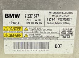 BMW 7229688-08 1LL010741-24 1ZS.1746 7237647 Headlight right BMW 1 (F20, F21) (2011-2019) — thumbnail 7