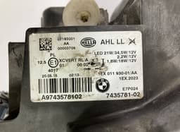BMW 743578102 1EX011930 Headlight left BMW 1 (F20, F21) (2011-2019) — thumbnail 7