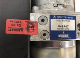 MERCEDES-BENZ HB70058-002 HB70058002 Convertible Top motor MERCEDES-BENZ SL-CLASS (R230) (2001-2012) — thumbnail 3
