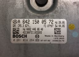 MERCEDES-BENZ A6421500572 0281014284 Q01CR536ZYL Engine Control Unit / module (ECU) MERCEDES-BENZ S-CLASS (W221) (2005-2013) — thumbnail 3