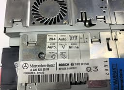 MERCEDES-BENZ 7612001523 8618001514 Radio MERCEDES-BENZ SL-CLASS (R230) (2001-2012) — thumbnail 5