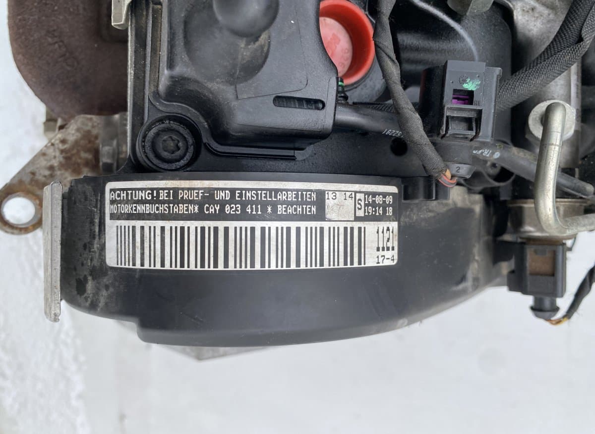 CAY023411 03L253016H BV39-F0098 5N0820803A Engine VW POLO V (6R, 6C, 61) (2009-2017)