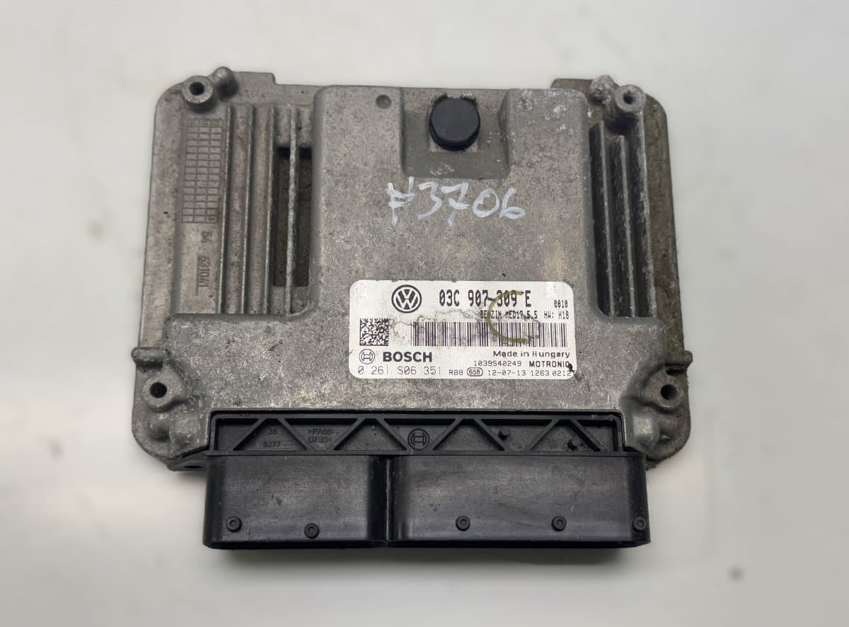 VW 03C907309E 0261S06351 Engine Control Unit / module (ECU) VW PASSAT B7 / ALLTRACK (2010-2015)
