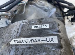 SUBARU TG5D7CVDAA TG5D7CVDAA-UX TG5D7CVDAAUX 291555 Gearbox SUBARU LEGACY IV / Outback (2003-2009) — thumbnail 4