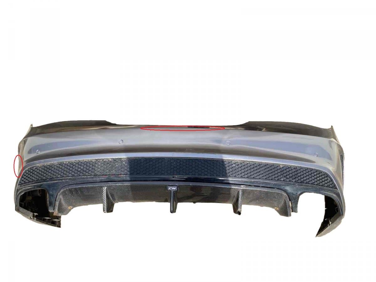 MERCEDES-BENZ A1178805040 Rear bumper MERCEDES-BENZ CLA (C117, X117) (2013-2019)