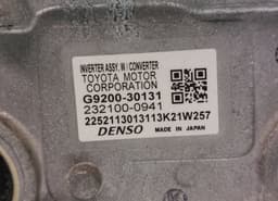 LEXUS G9200-30131 G920030131 G9270-53010 G927053010 232100-0941 181700-0290 232120-0371 181732-0131 Hybrid converter / inverter LEXUS IS III (XE30) (2013-) — thumbnail 5