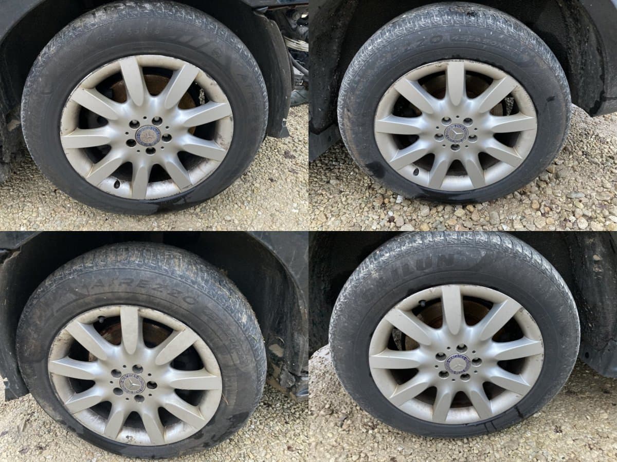 MERCEDES-BENZ A2214011902 Rim set With Tyres 4 pcs MERCEDES-BENZ ML-CLASS (W164) (2005-2011)