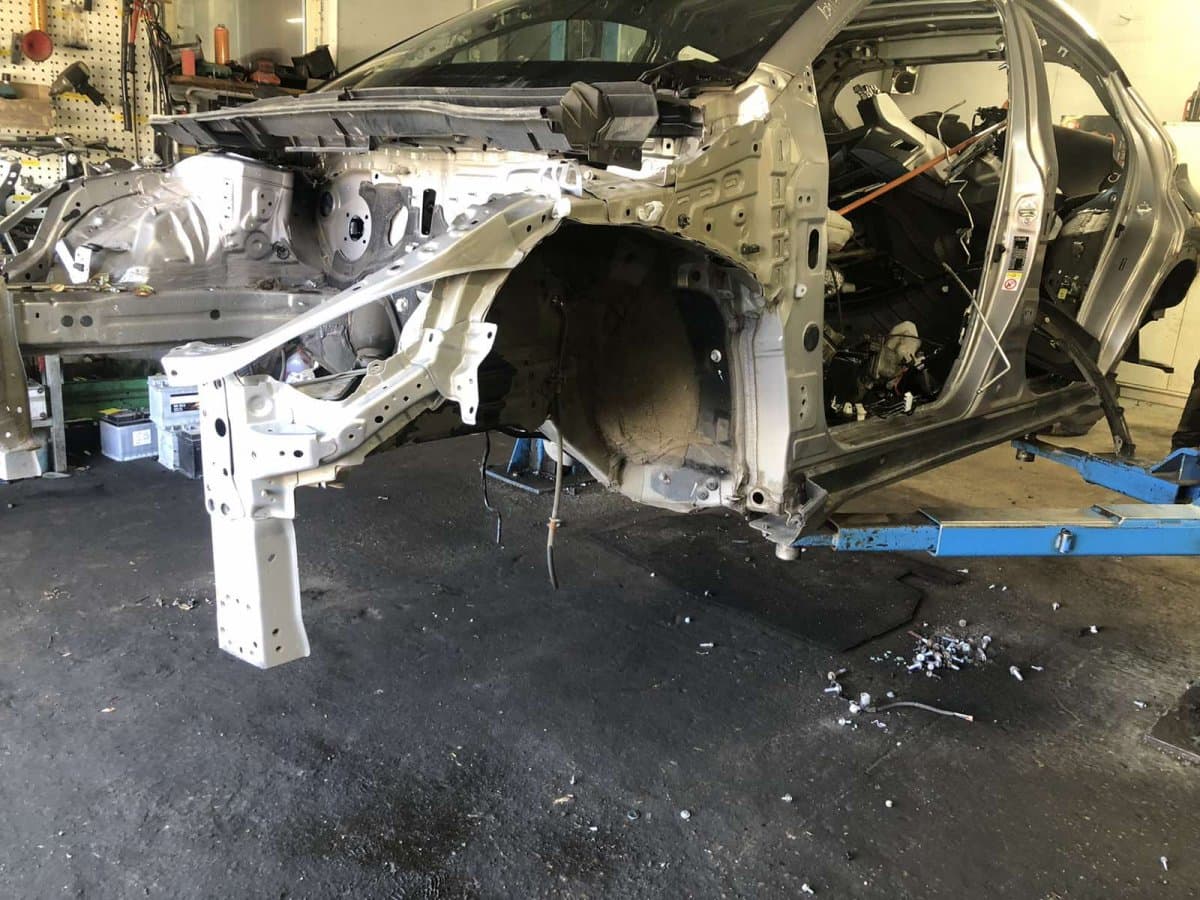 53702F4010 Wheel Housing + Side Member Front Left TOYOTA C-HR I (AX10, AX50) (2016-2023)
