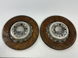 BMW 34212284811 34212284812 Brake disc rear right BMW 3 (F30, F31, F34, F80) (2011-2019) — thumbnail 1