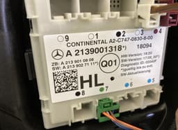 MERCEDES-BENZ A2137300305 A2139001318 A2137320310 Door Rear Left MERCEDES-BENZ E-CLASS (W213) (2016-2023) — thumbnail 5