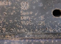 VW 7N0505235 7N0505311 5Q0505323C 7N0501529 Rear axle Beam VW SHARAN II (7N) (2010-2022) — thumbnail 5