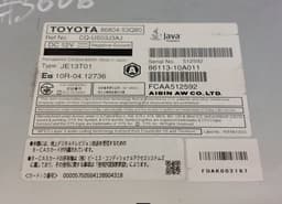 LEXUS 86804-53Q80 8680453Q80 86113-10A011 8611310A011 CQ-US03J3AJ CQUS03J3AJ JE13T01 FCAA512592 Radio LEXUS IS III (XE30) (2013-) — thumbnail 3