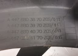 MERCEDES-BENZ A4478800470 A4478800570 A4478801670 A4478801770 A4478801000 Front Bumper MERCEDES-BENZ VITO / V-CLASS (W447) (2014-) — thumbnail 9
