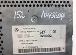 MERCEDES-BENZ A2219008004 Audio amplifier MERCEDES-BENZ S-CLASS (W221) (2005-2013) — thumbnail 4