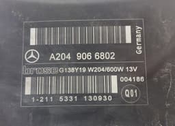 MERCEDES-BENZ A2049066802 A44810-111 A2045400788 Radiator Fan Electric MERCEDES-BENZ GLA I (X156) (2013-2020) — thumbnail 2